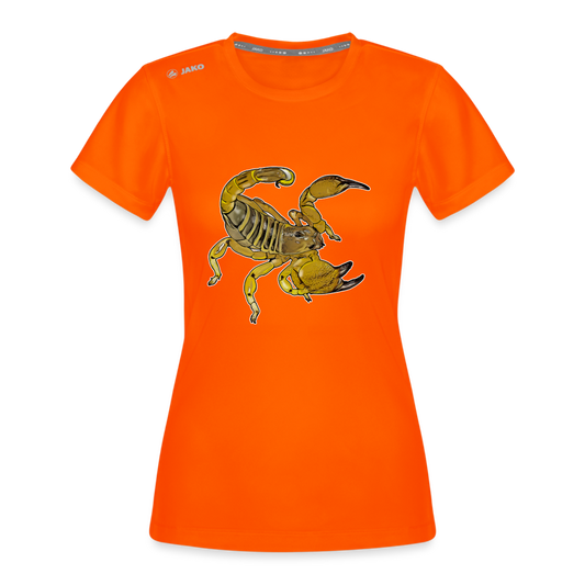 Frauen JAKO Sportswear T-Shirt Scorpio maurus palmatus - Neonorange