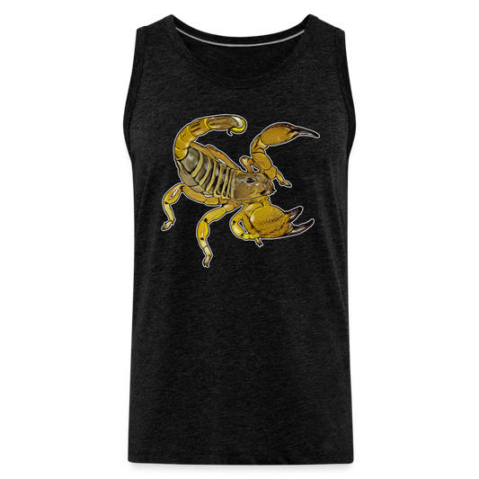 Männer Tank Top Scorpio maurus palmatus - Anthrazit