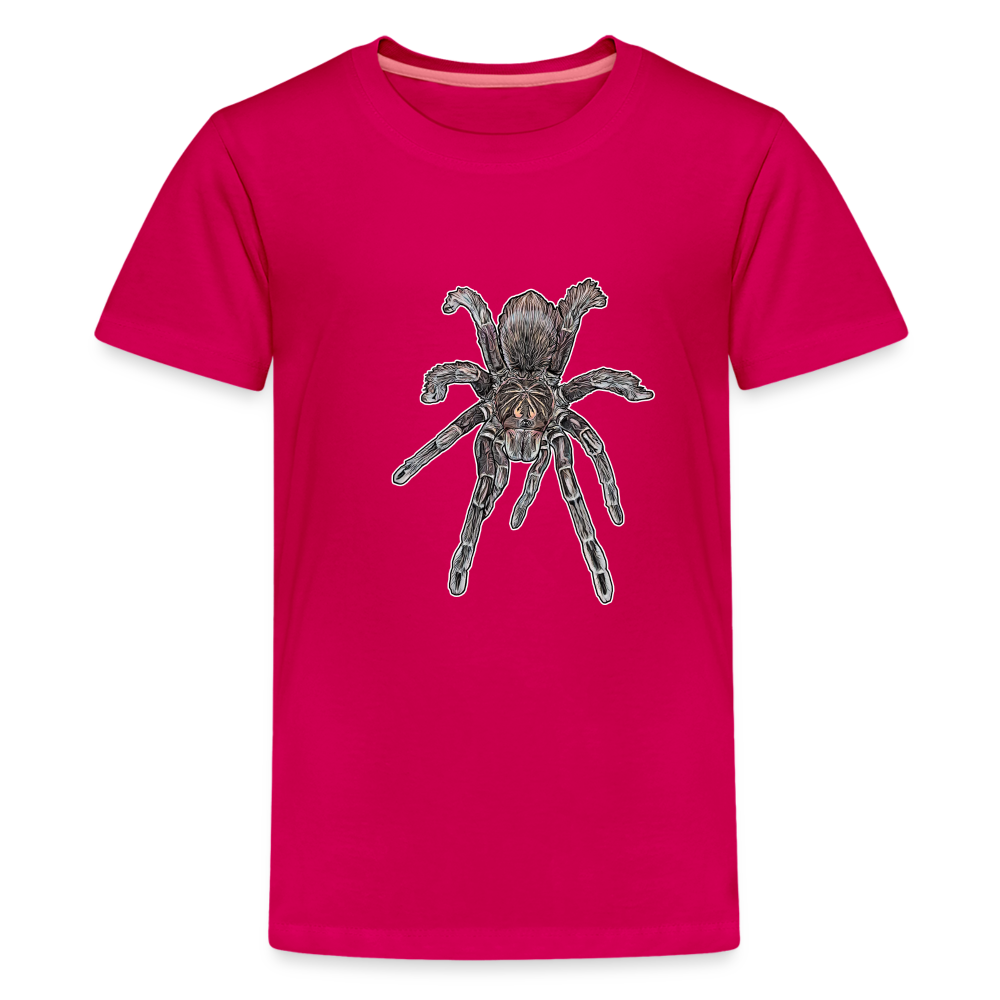 Teenager Basic T-Shirt Pamphobeteus sp Machala juvenile - dunkles Pink