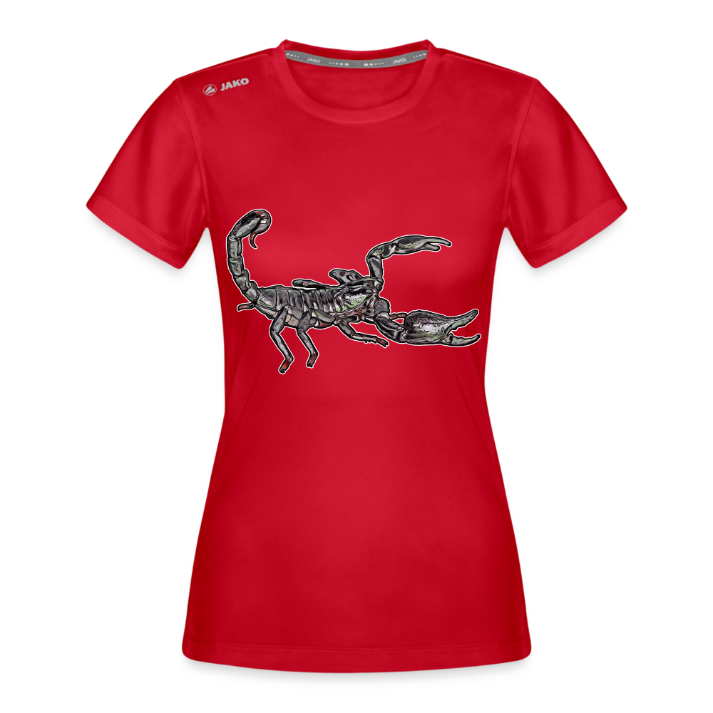Frauen JAKO Sportswear T-Shirt Heterometrus silenus - Rot