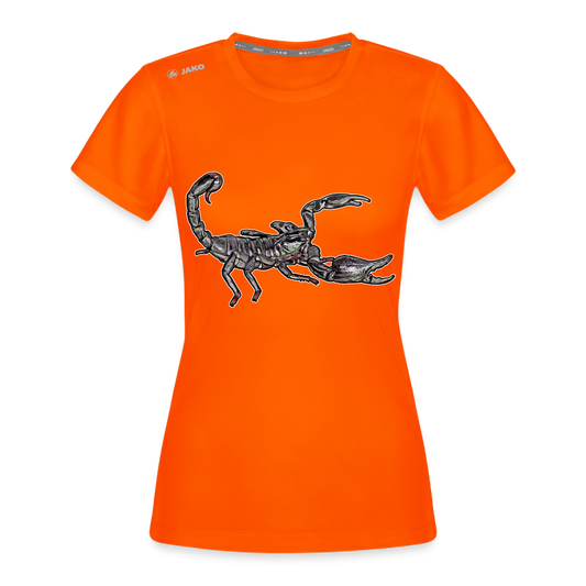 Frauen JAKO Sportswear T-Shirt Heterometrus silenus - Neonorange