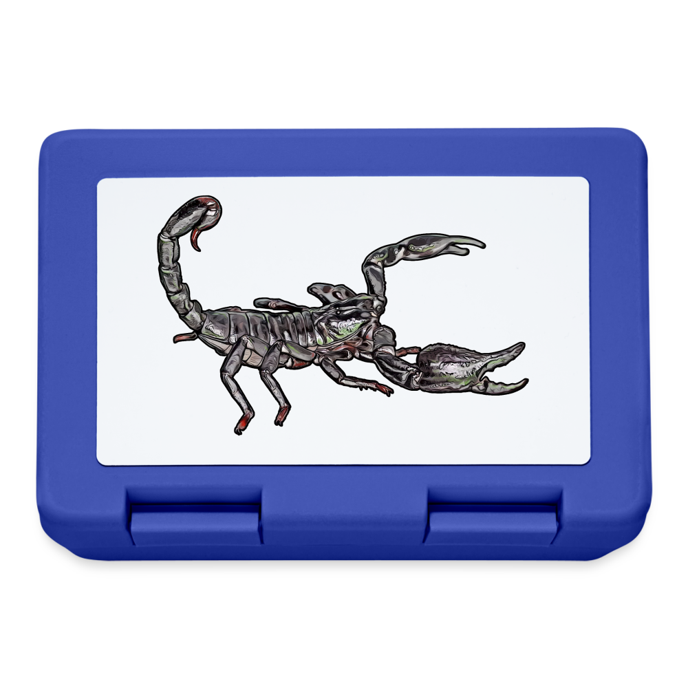 Lunchbox Heterometrus silenus - Royalblau