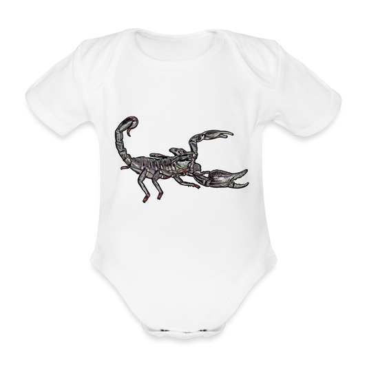 Baby Body kurz Heterometrus silenus - weiß