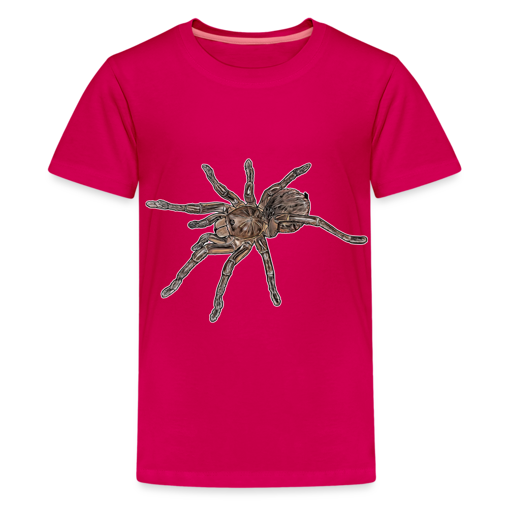 Teenager Basic T-Shirt Theraphosa stirmi juvenile - dunkles Pink