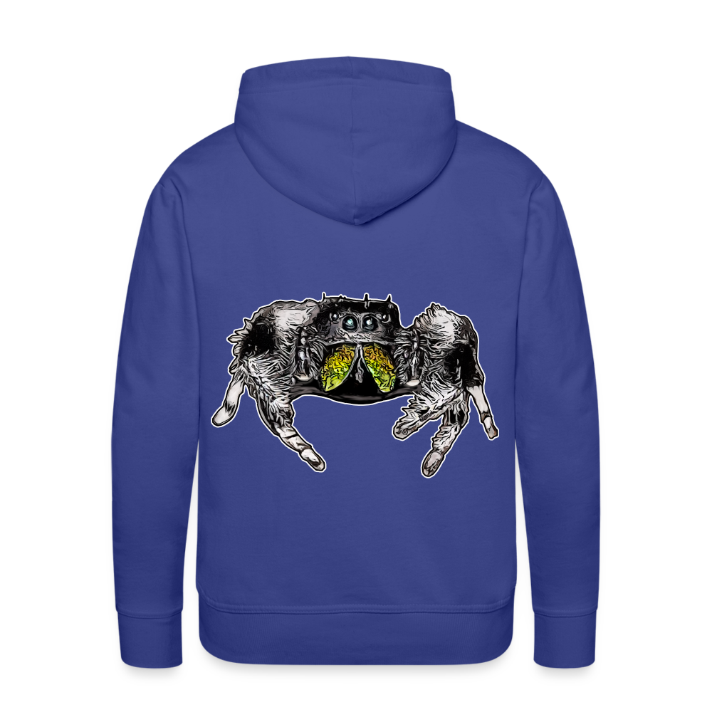 Männer Hoodie Phidippus regius Rastafari male - Königsblau