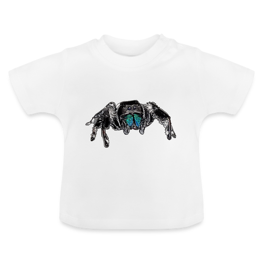 Baby T-Shirt Phidippus regius Everglades male - weiß