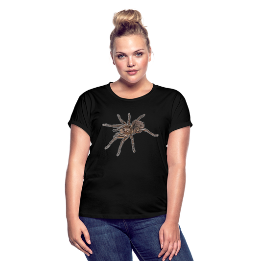 Frauen Oversized T-Shirt Theraphosa stirmi juvenile - Schwarz