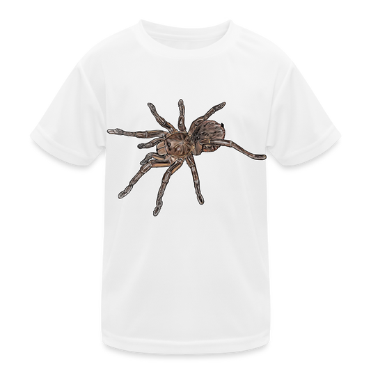 Kinder Funktions-T-Shirt Theraphosa stirmi juvenile - weiß