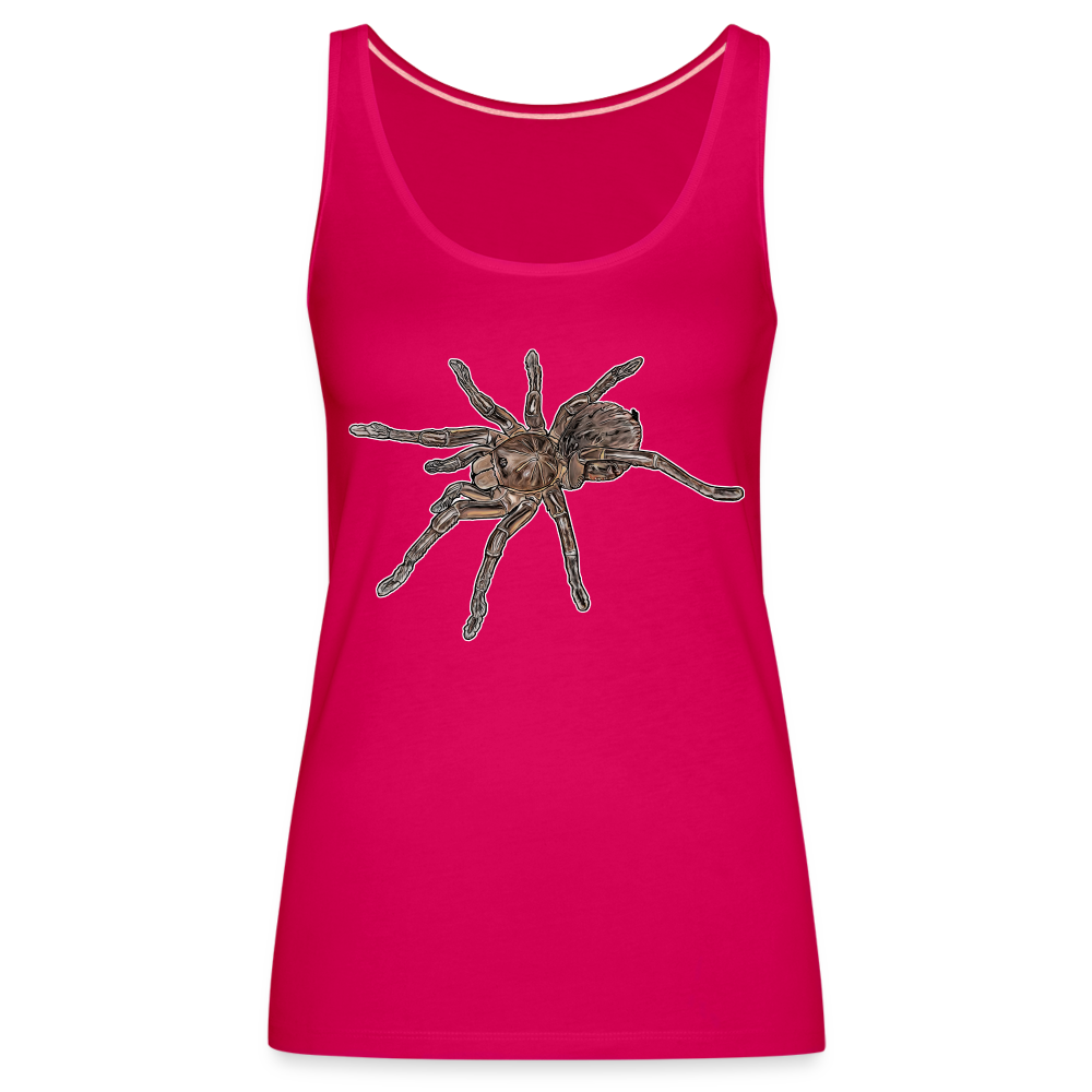 Frauen Tank Top Theraphosa stirmi juvenile - dunkles Pink