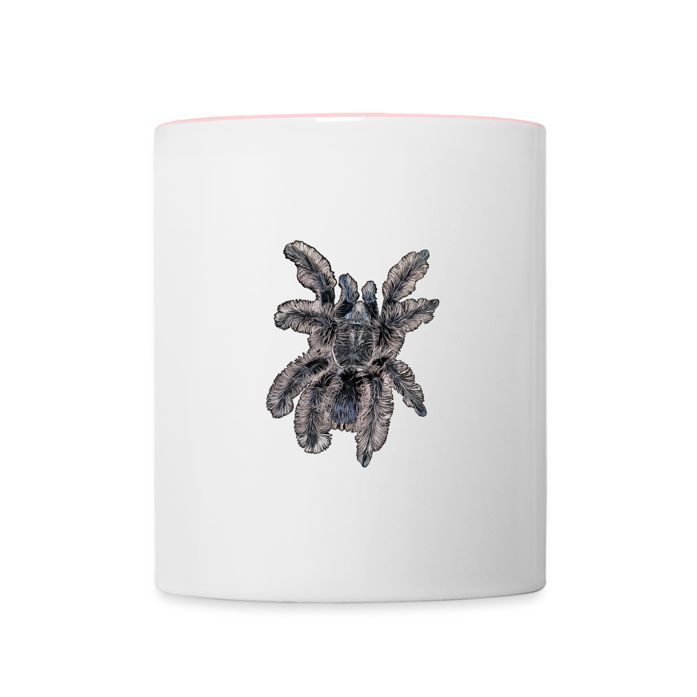 Tasse farbig Tliltocatl albopilosus - Weiß/Pink