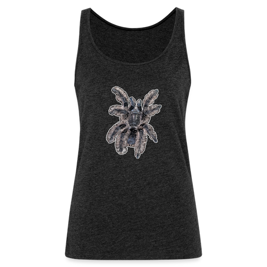 Frauen Tank Top Tliltocatl albopilosus - Anthrazit