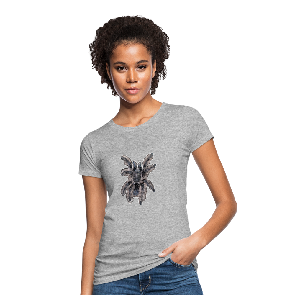 Frauen Bio-T-Shirt Tliltocatl albopilosus - Grau meliert