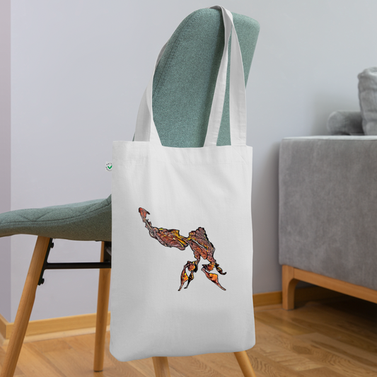 Bio-Stoffbeutel Phyllocrania paradoxa male - weiß