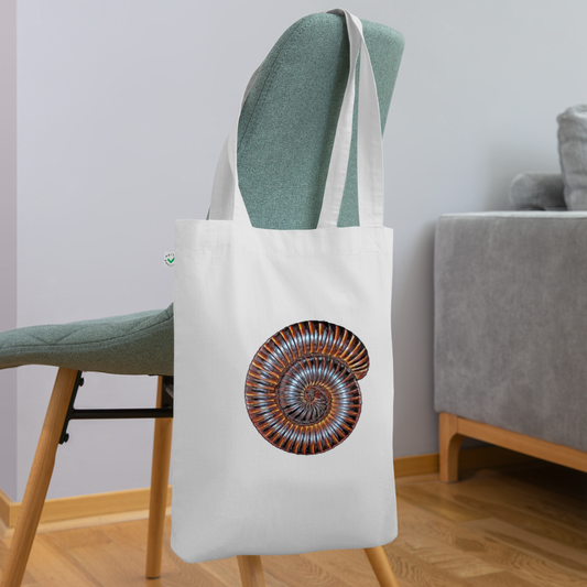 Bio-Stoffbeutel Archispirostreptus gigas - weiß