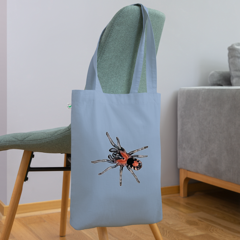 Bio-Stoffbeutel Cyriocosmus elegans - Blaugrau