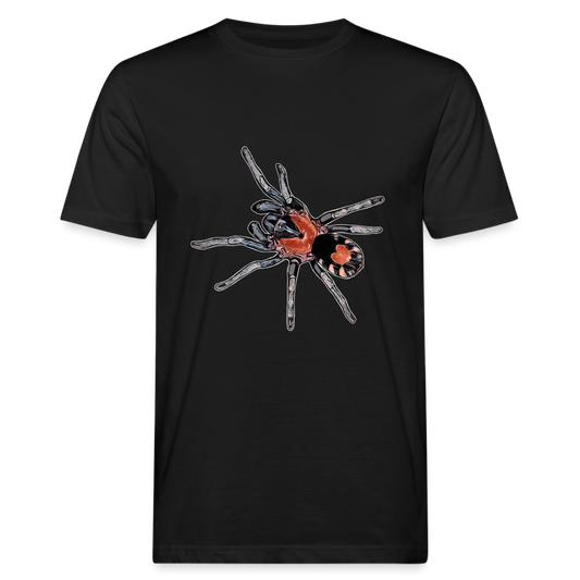 Männer Bio-T-Shirt Cyriocosmus elegans - Schwarz