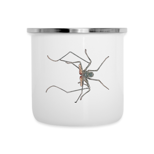 Emaille-Tasse Euphrynichus bacillifer - weiß