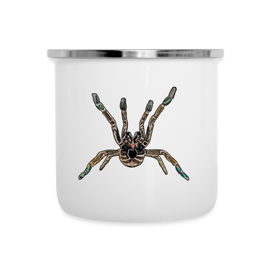 Emaille-Tasse Pterinochilus murinus tcf - weiß