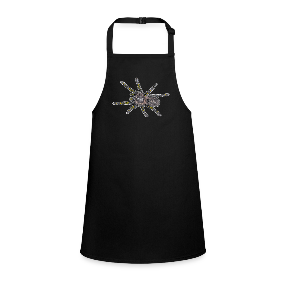 Kinder Kochschürze Grammostola pulchripes - Schwarz