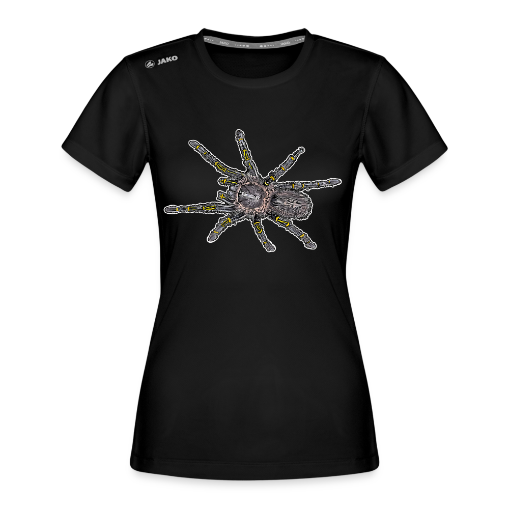 Frauen JAKO Sportswear T-Shirt Grammostola pulchripes - Schwarz