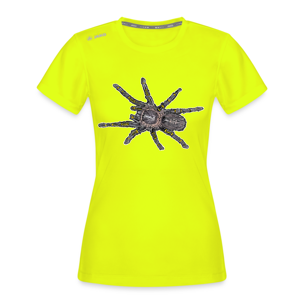 Frauen JAKO Sportswear T-Shirt Grammostola pulchripes - Neongelb