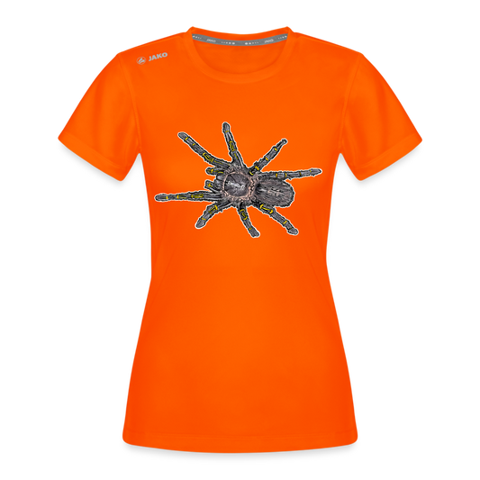 Frauen JAKO Sportswear T-Shirt Grammostola pulchripes - Neonorange