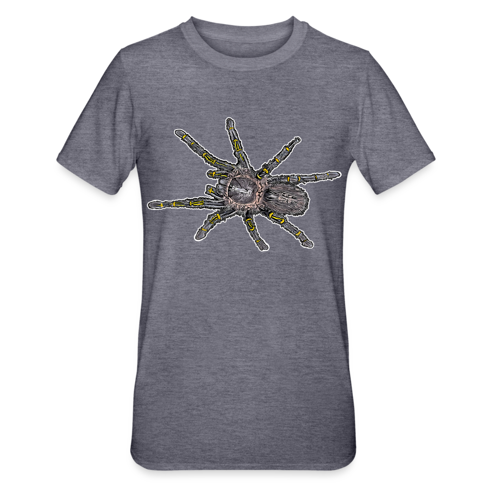 Unisex T-Shirt Grammostola pulchripes - Navy meliert