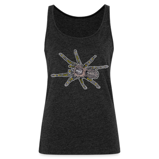 Frauen Tank Top Grammostola pulchripes - Anthrazit