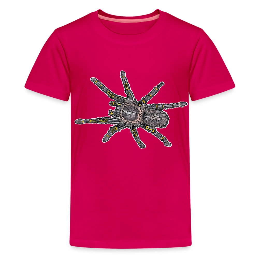 Teenager Basic T-Shirt Grammostola pulchripes - dunkles Pink