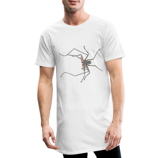 Männer Urban Longshirt Euphrynichus bacillifer - weiß