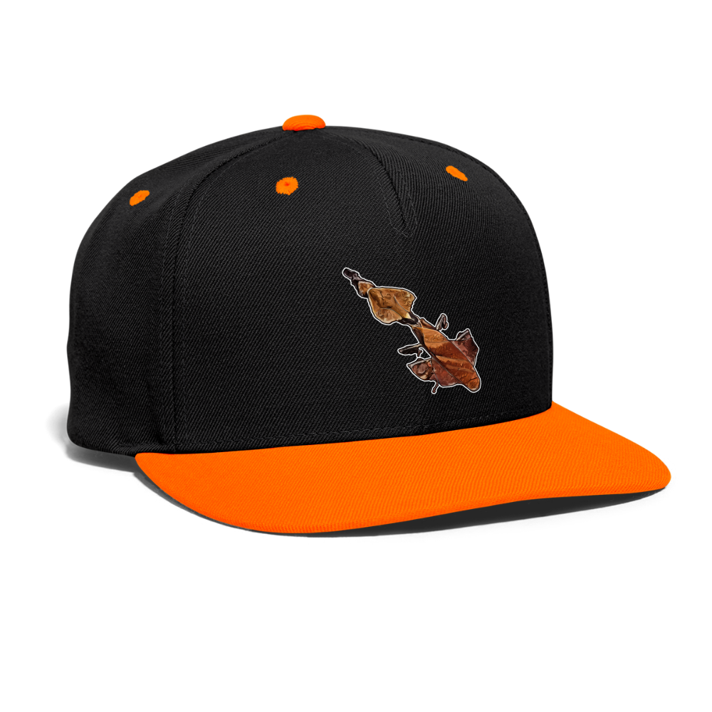 Cappy Kontrast Snapback Phyllocrania paradoxa female - Schwarz/Neonorange