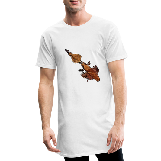 Männer Urban Longshirt Phyllocrania paradoxa female - weiß