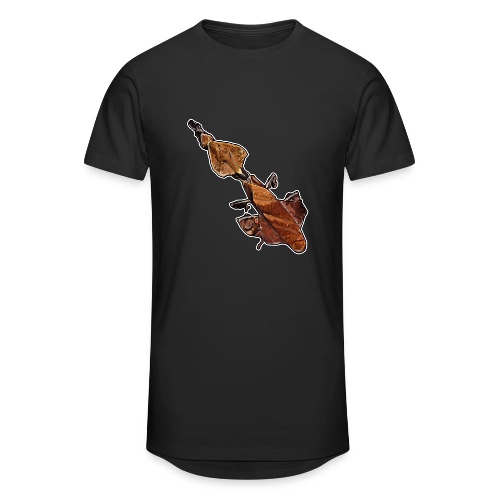 Männer Urban Longshirt Phyllocrania paradoxa female - Schwarz