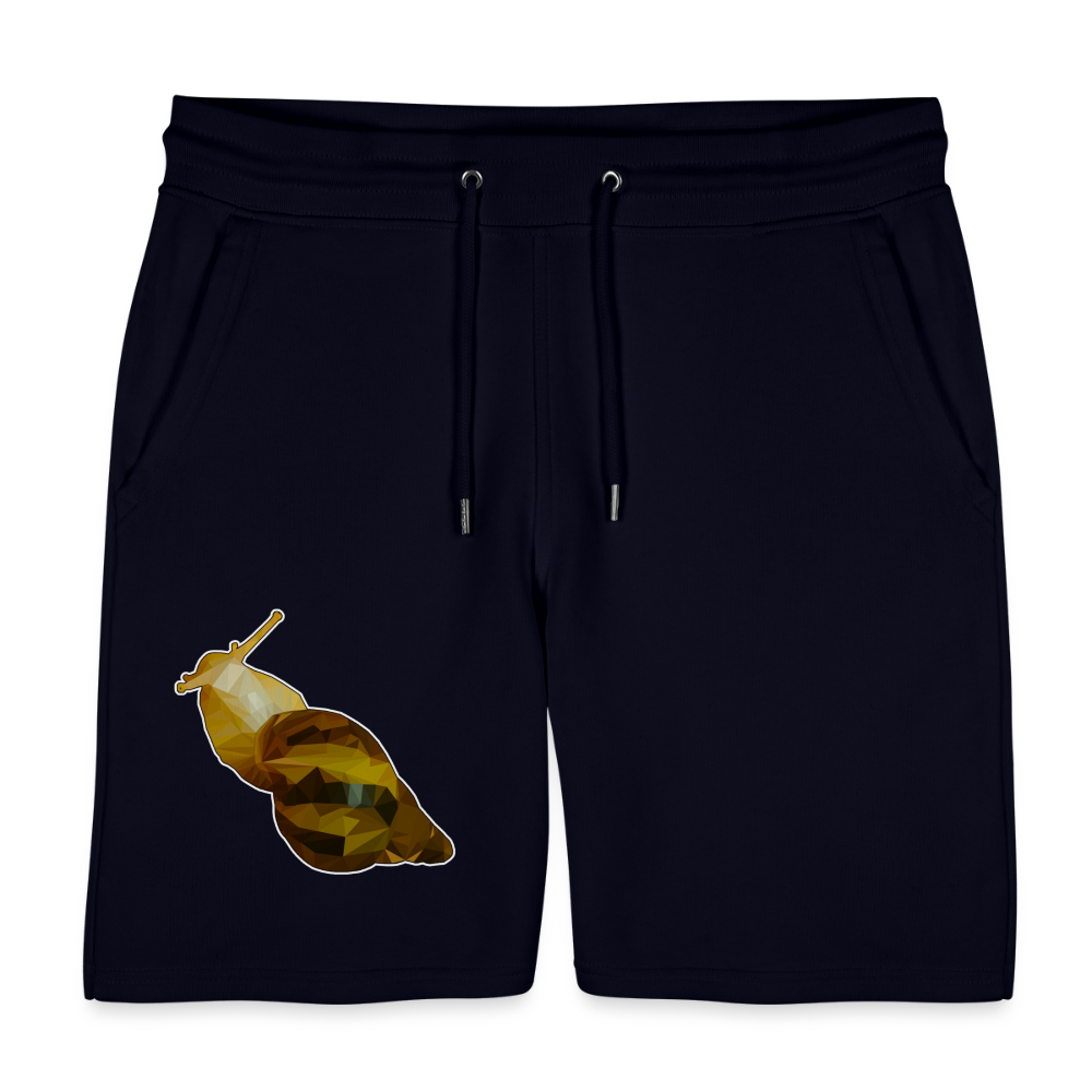 Unisex Stanley & Stella Joggingshorts Achatina reticulata Low Poly - Dark navy