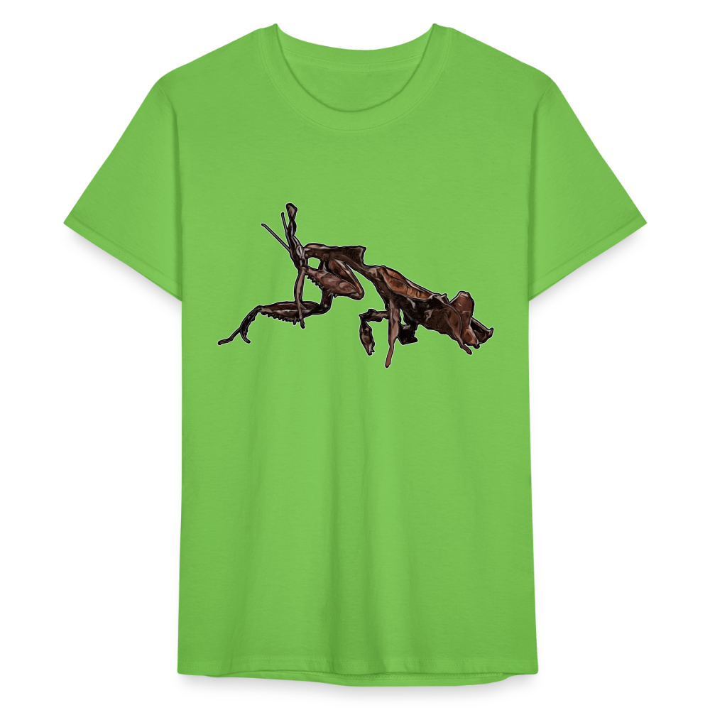 Männer Fruit of the Loom T-Shirt Phyllocrania paradoxa female 2 - Hellgrün