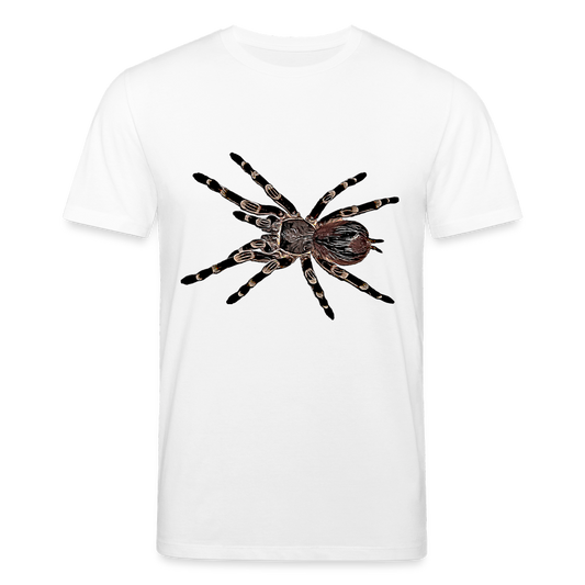 Männer Stanley & Stella Bio-T-Shirt Acanthoscurria geniculata - weiß