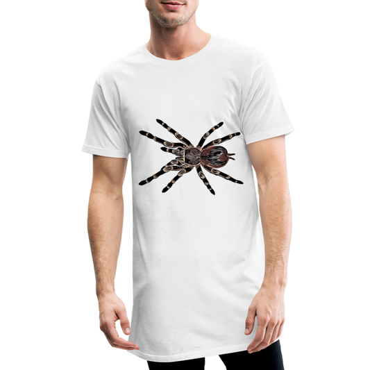 Männer Urban Longshirt Acanthoscurria geniculata - weiß