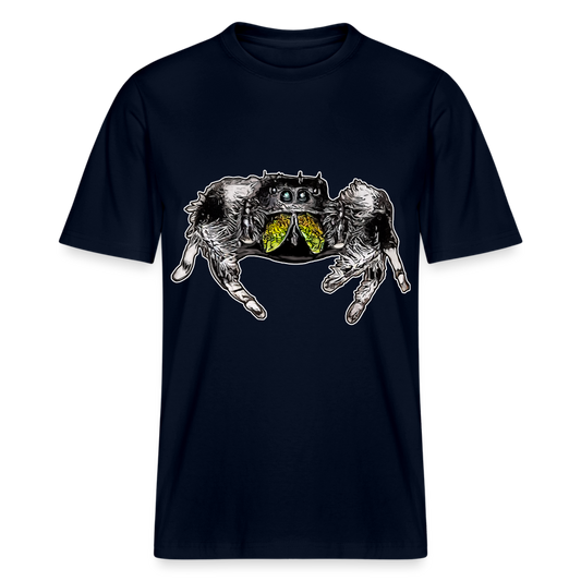 Unisex Stanley & Stella Bio-T-Shirt Phidippus regius Rastafari male - Navy