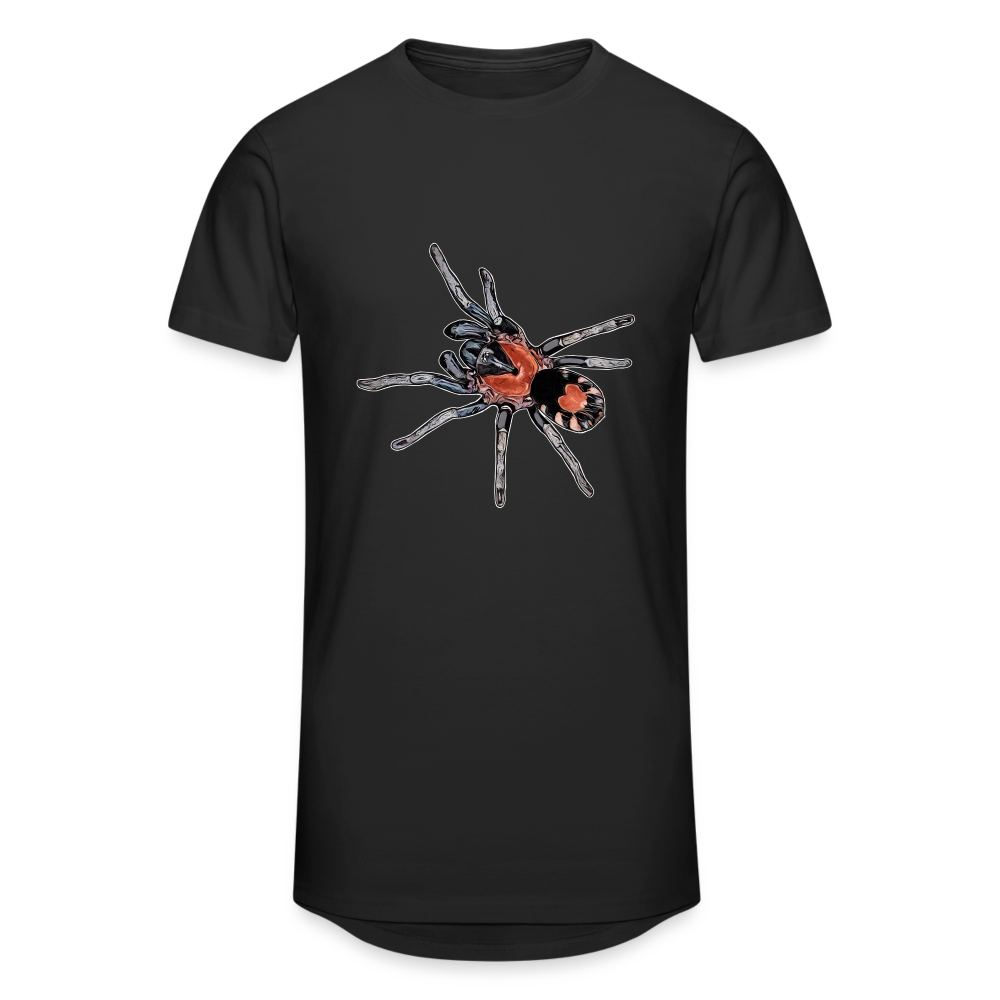 Männer Urban Longshirt Cyriocosmus elegans - Schwarz