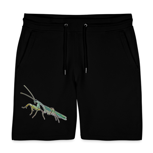 Unisex Stanley & Stella Joggingshorts Sphodromantis lineola male - Schwarz