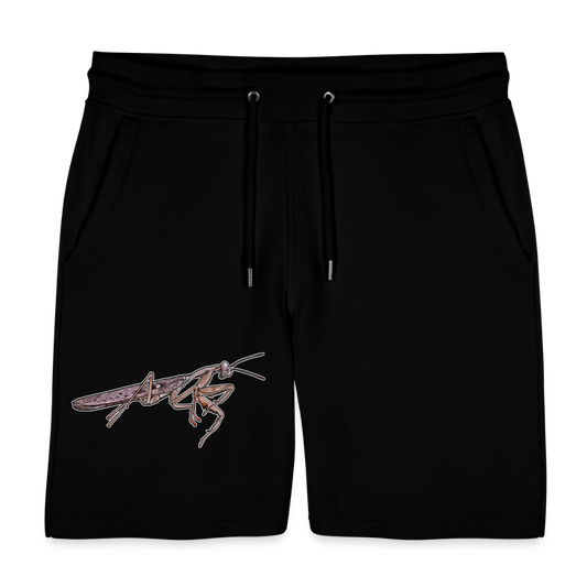 Unisex Stanley & Stella Joggingshorts Rhombodera kirbyi male - Schwarz