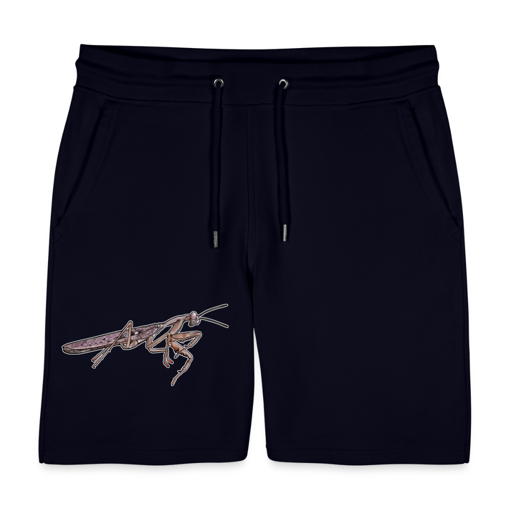 Unisex Stanley & Stella Joggingshorts Rhombodera kirbyi male - Dark navy