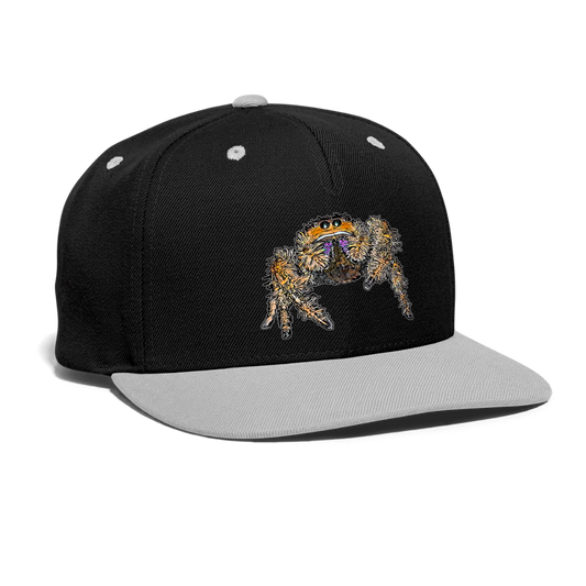 Cappy Kontrast Snapback Phidippus regius Everglades female - Schwarz/Grau