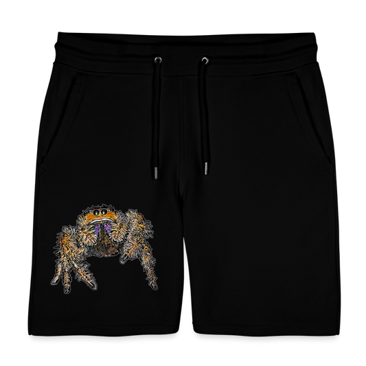 Unisex Stanley & Stella Joggingshorts Phidippus regius Everglades female - Schwarz