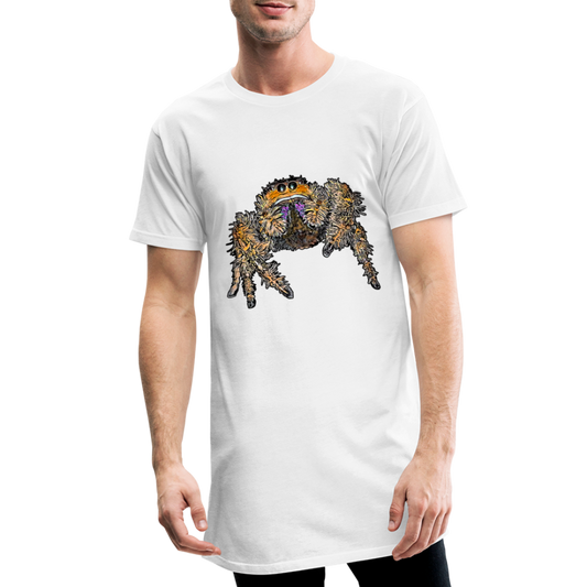 Männer Urban Longshirt Phidippus regius Everglades female - weiß