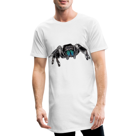 Männer Urban Longshirt Phidippus regius Everglades male - weiß