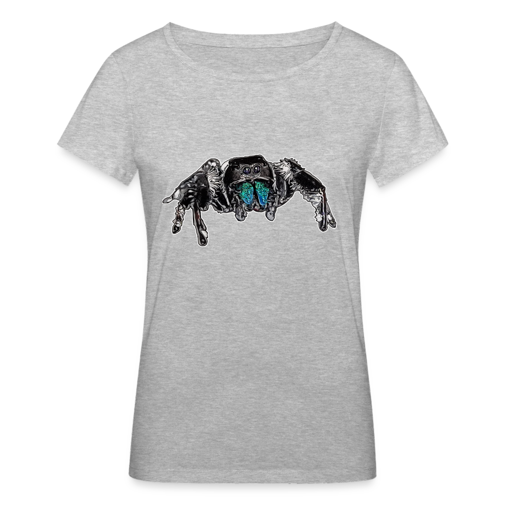 Frauen Stanley & Stella Bio-T-Shirt Phidippus regius Everglades male - Grau meliert