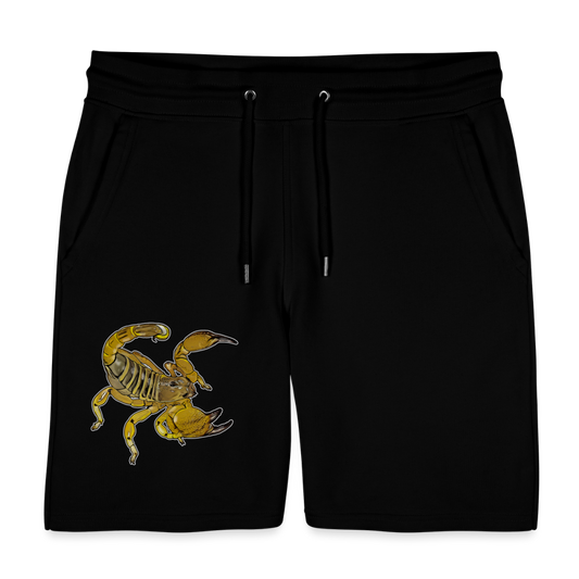 Unisex Stanley & Stella Joggingshorts Scorpio maurus palmatus - Schwarz
