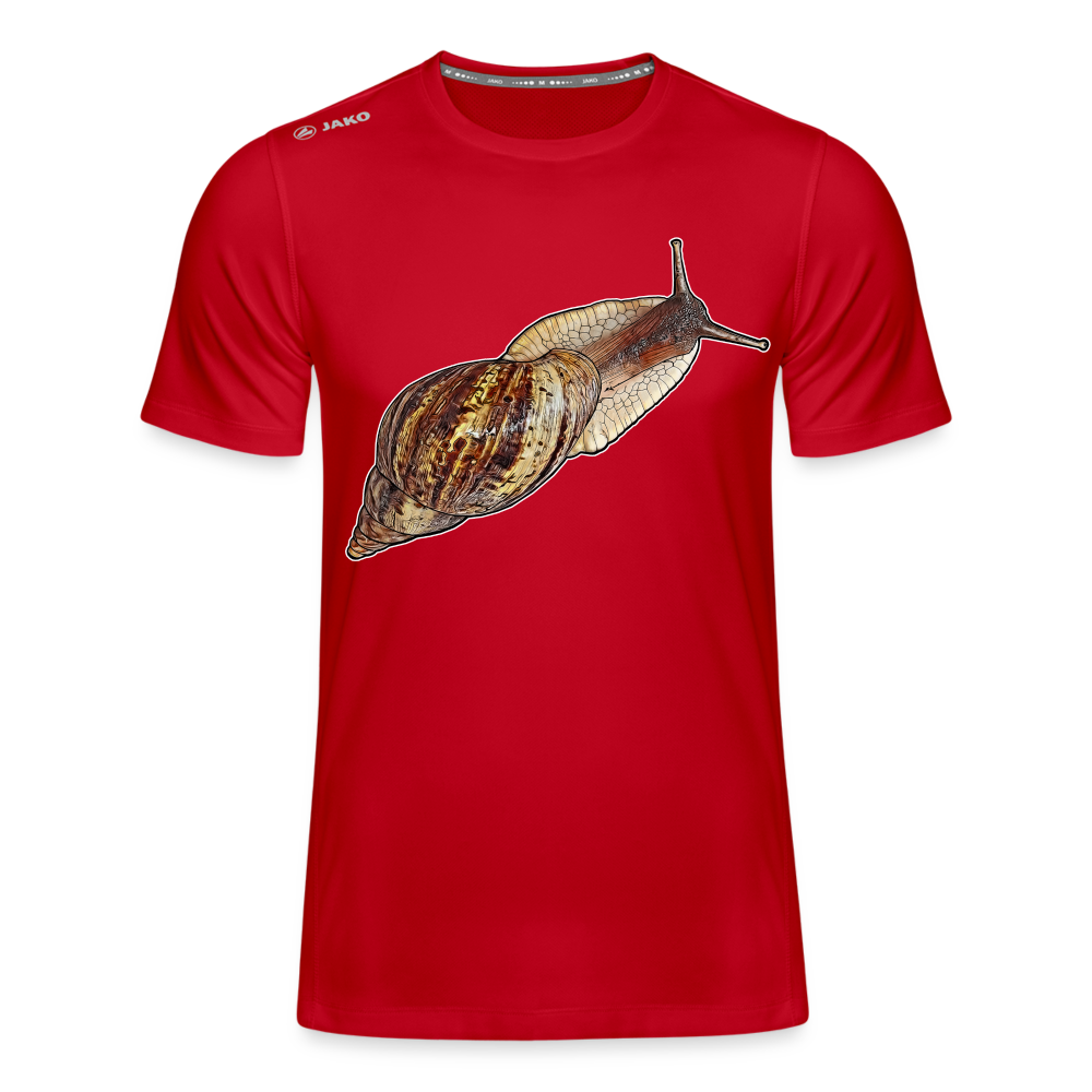 Männer JAKO Sportswear T-Shirt Achatina reticulata wildfarben - Rot