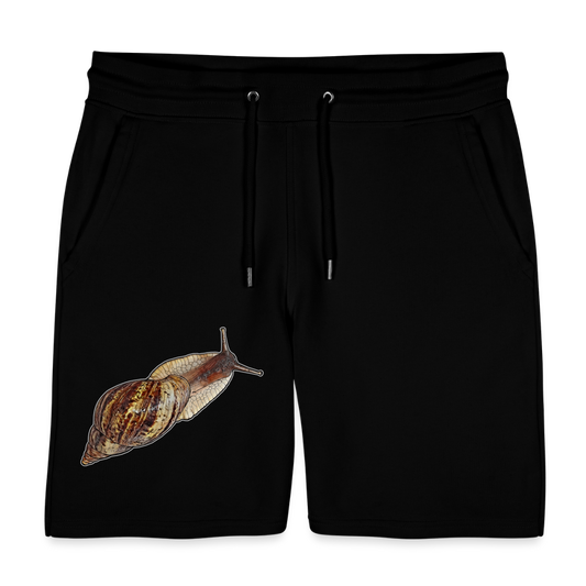 Unisex Stanley & Stella Joggingshorts Achatina reticulata wildfarben - Schwarz